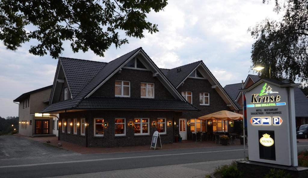 Hotel Kruse Zum Hollotal Neuenkirchen-Vorden Exterior photo